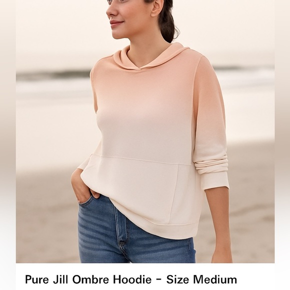 Pure Jill Ombre Hoodie Size Medium - Picture 1 of 6